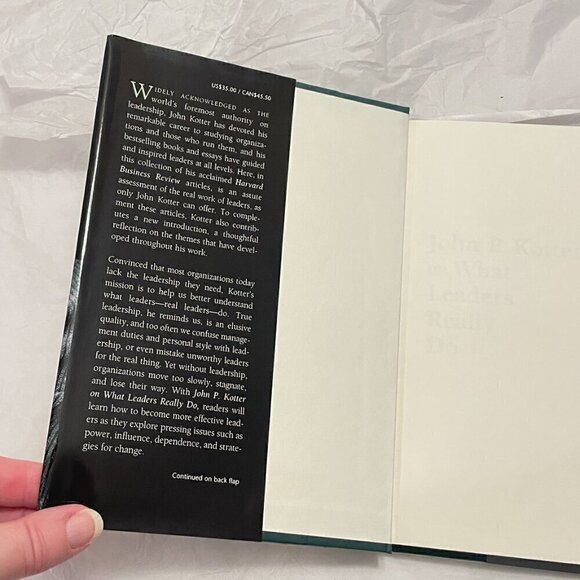 John. P. Kotter On What Leaders Really Do Book - Picture 5 of 12